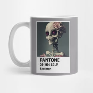 Pantone Fancy Skeleton Mug